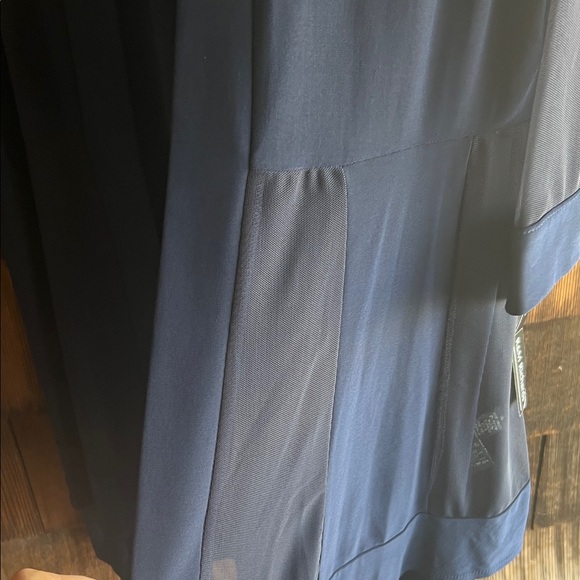 R & M Richards Navy Women's Robe - Picture 4 of 8